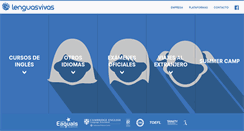 Desktop Screenshot of lenguas-vivas.com